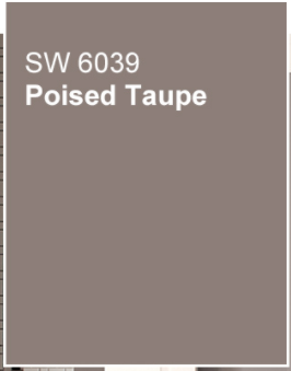 Poised Taupe Sherwin Williams